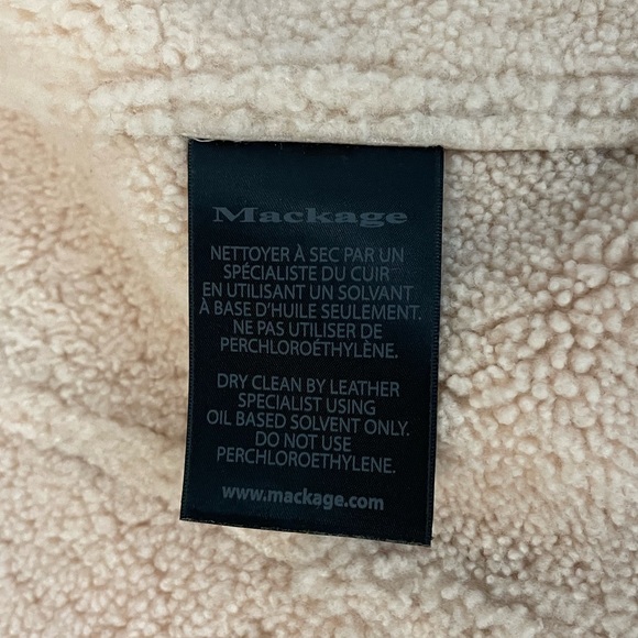 Mackage sheepskin aviator jacket - Picture 12 of 15